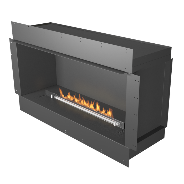 Biokominek Planika FLA 4 990 mm + Forma 1200 Fireplace 
