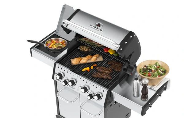Grill Broil King z kuchenką boczną