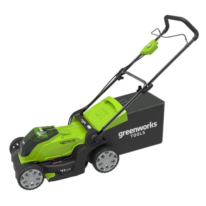 Greenworks Kosiarka akumulatorowa 41 cm G40LM41 40V + Akumulator 4Ah + Ładowarka (GR 2504707UB) 