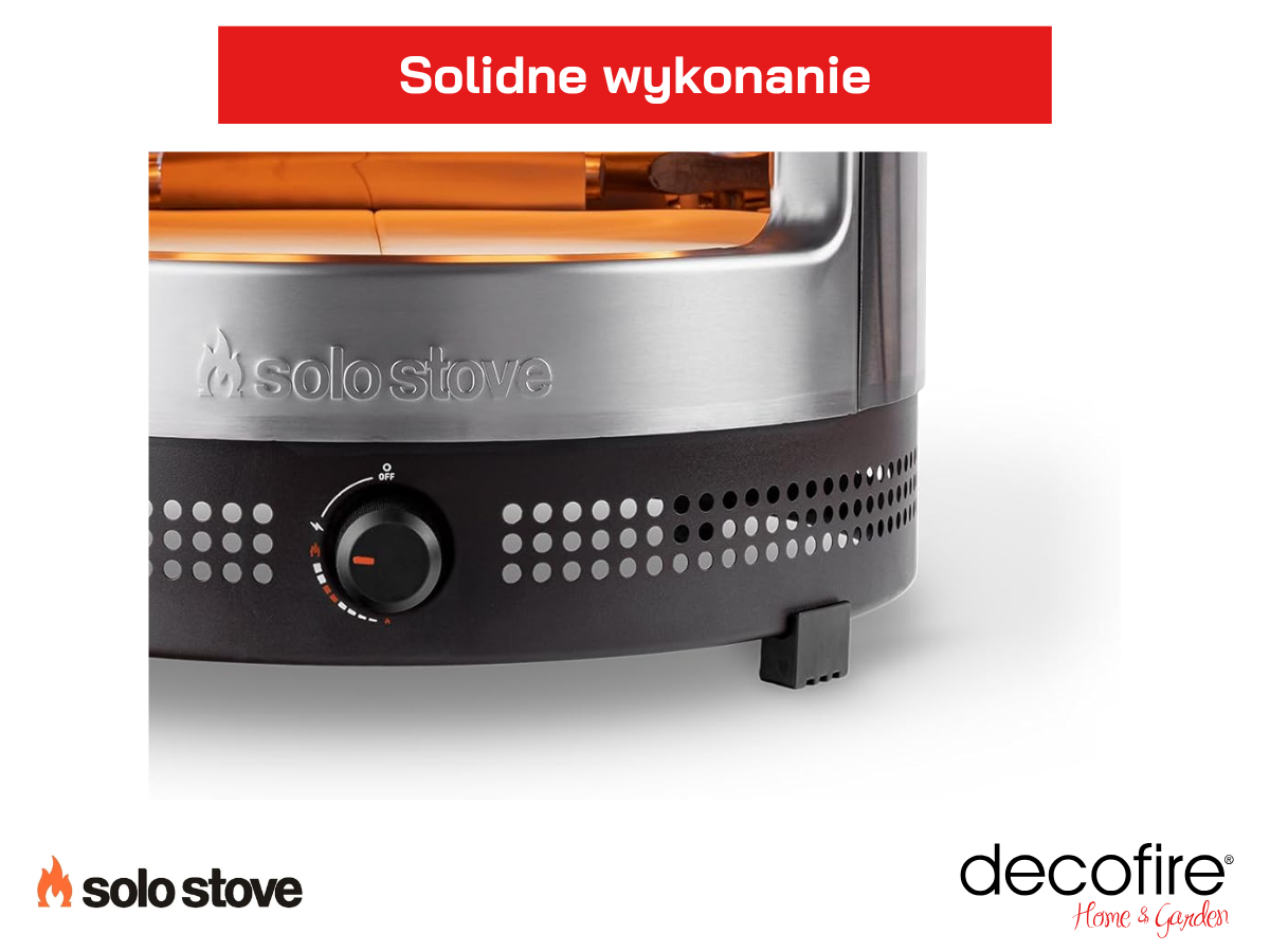 Piec do pizzy gazowy Pizza Oven Prime Solo Stove – trwałość na lata