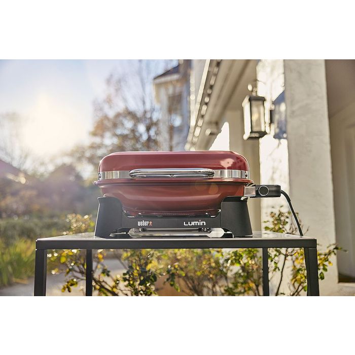Grill elektryczny Weber Lumin purpurowy (92040979)