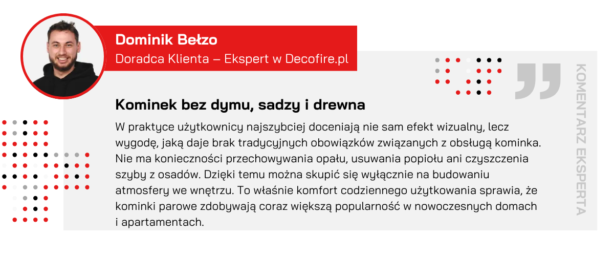 Ekologiczny kominek bez dymu opinia eksperta
