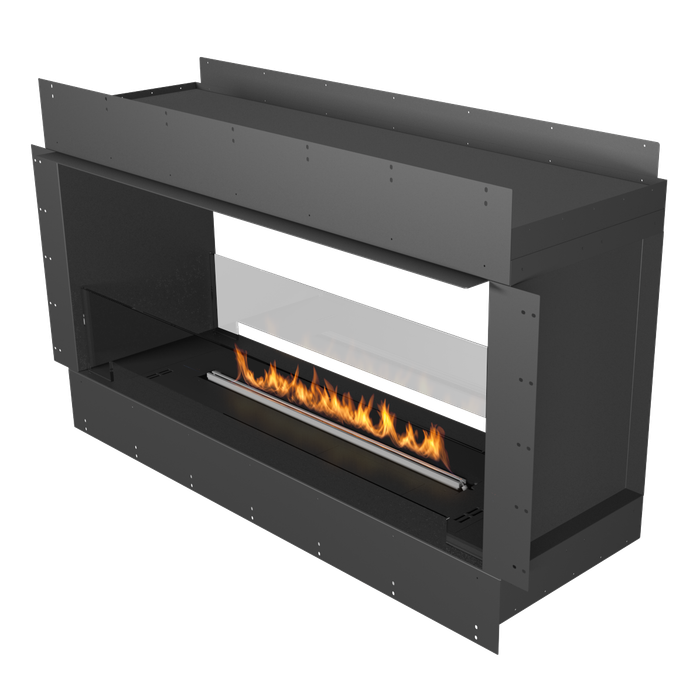 Biokominek Planika FLA 4 990 mm + Forma 1200 Fireplace 