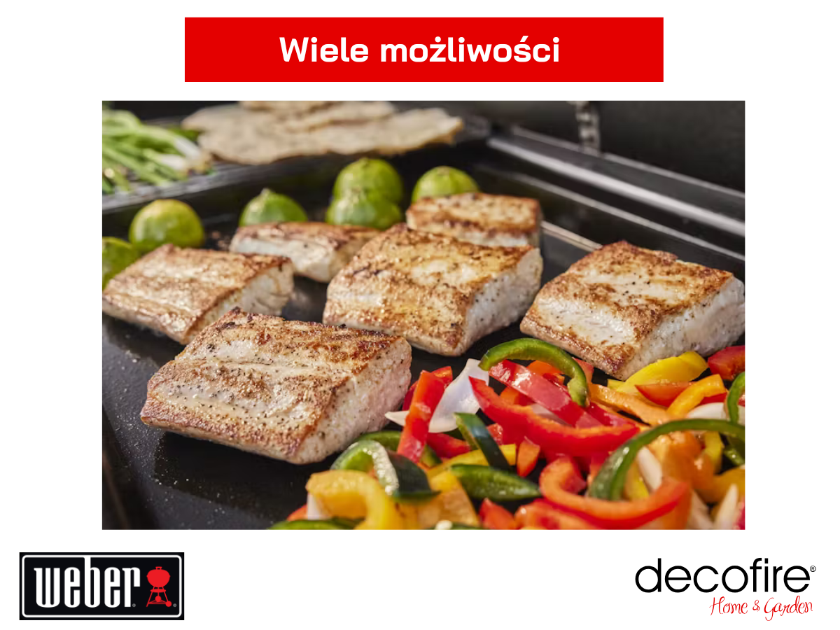 Grill na pellet Weber Searwood – wiele możliwości
