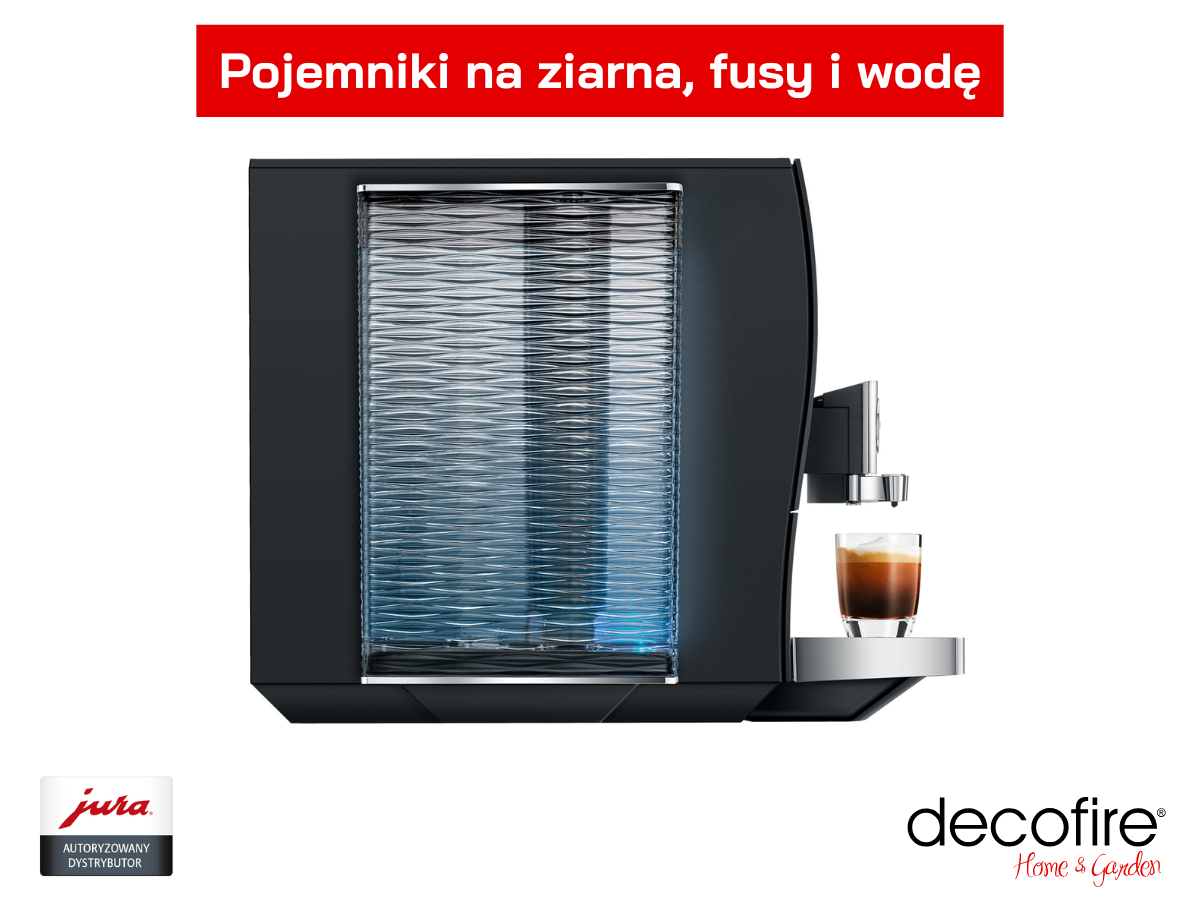 Pojemniki na ziarna, fusy i wodę