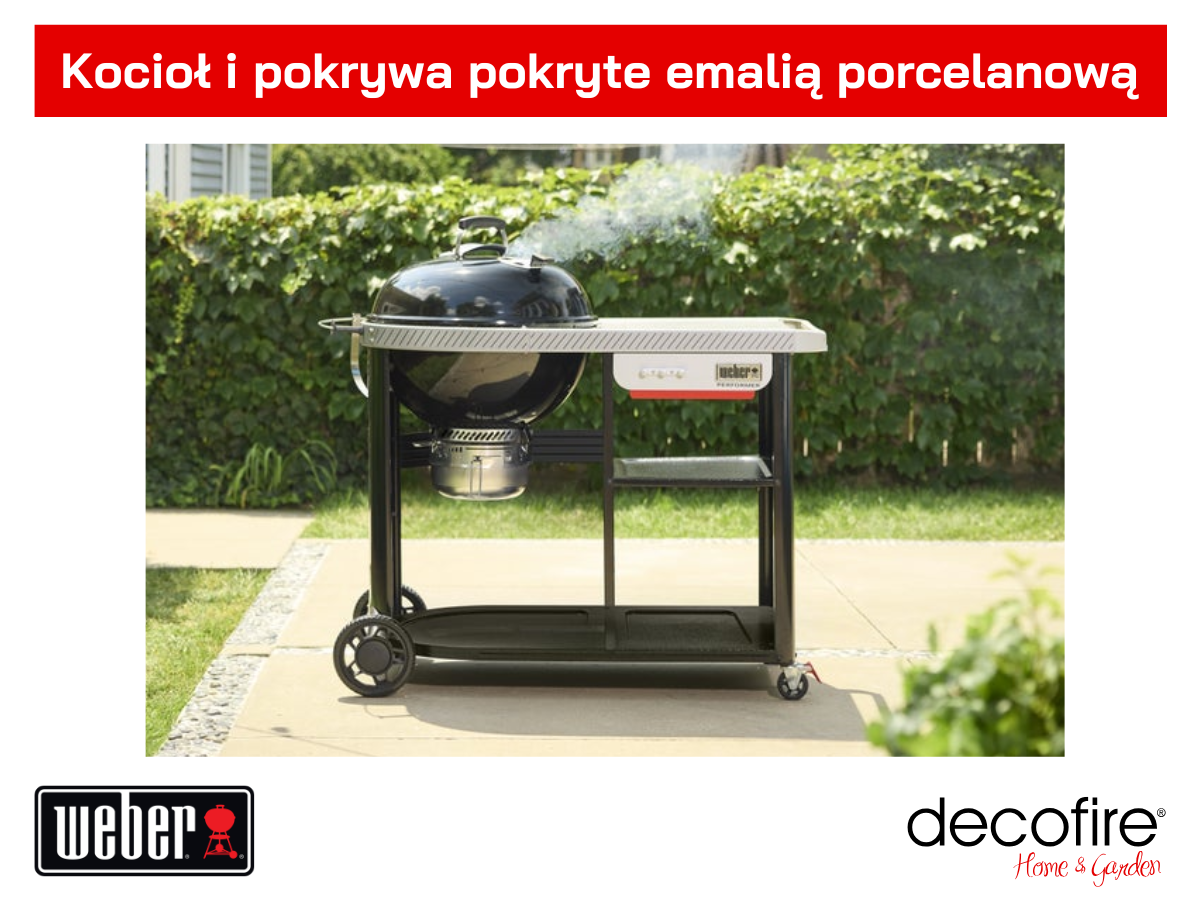 Kocioł i pokrywa pokryte emalią porcelanową