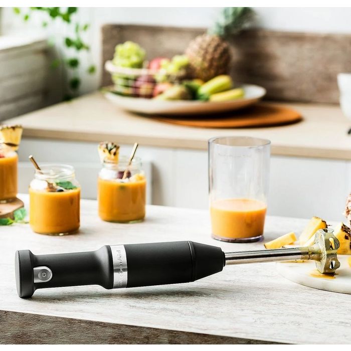 Bezprzewodowy blender ręczny Matte Black KitchenAid (5KHBBV53EBM)