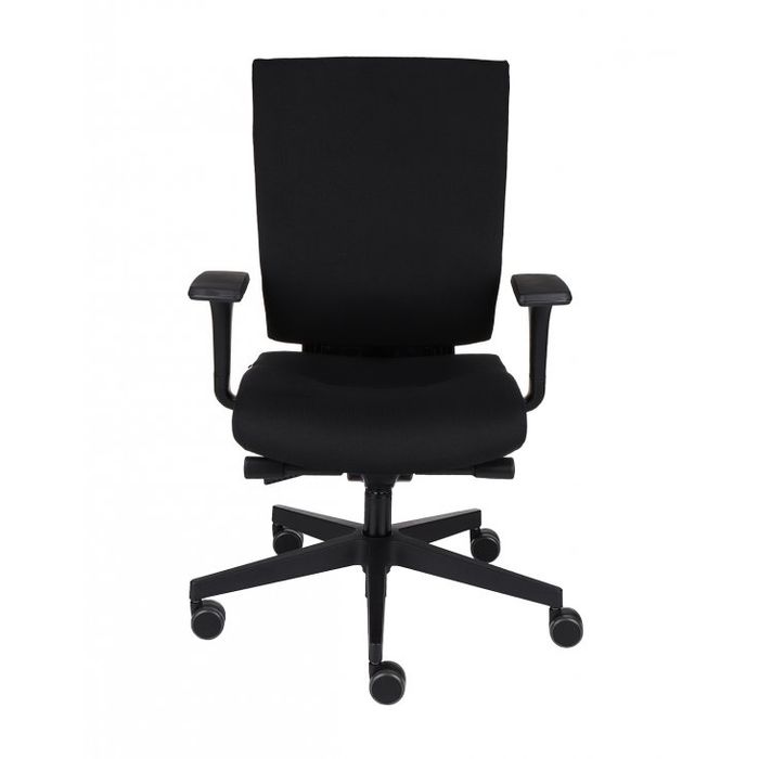 Grospol Fotel biurowy MaxPro BT black tkanina Seattle - 10 kolorów