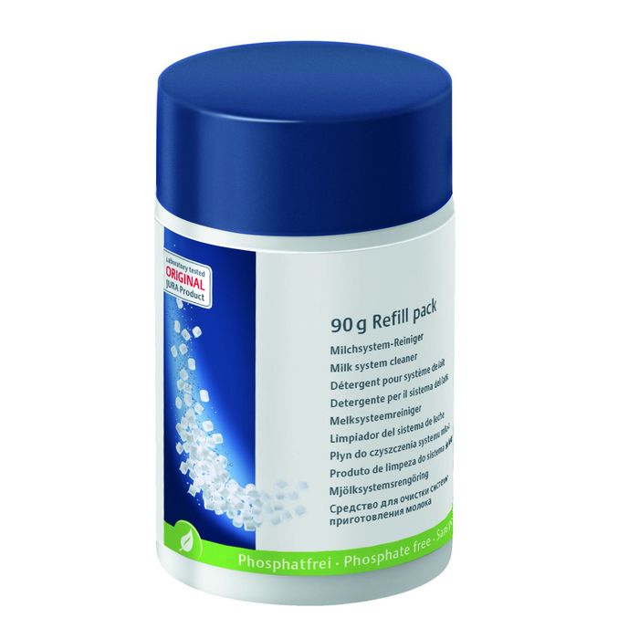 Jura Tabletki do czyszczenia systemu mlecznego Click&Clean opakowanie uzupełniające 90 g  (24157)