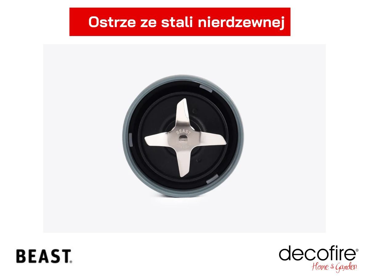 Czteroramienne ostrze ze stali nierdzewnej