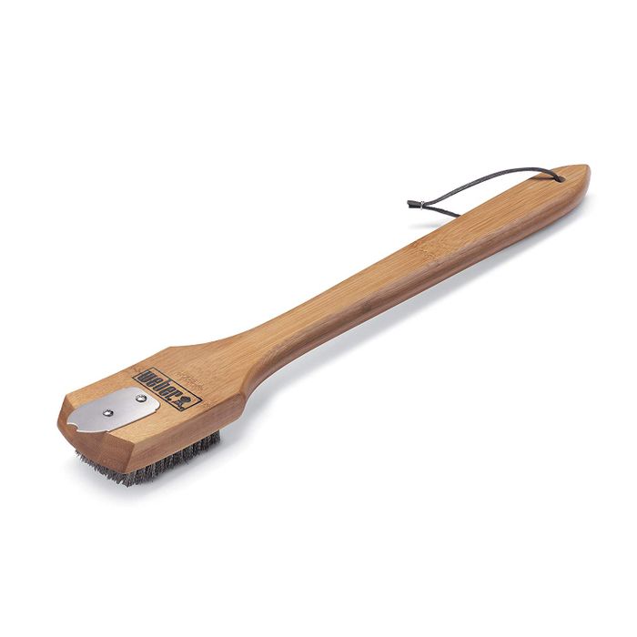 Szczotka do czyszczenia rusztu z bambusową rączką, 46 cm Weber (6464)