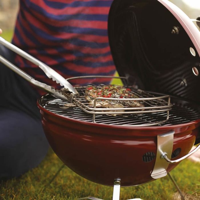 Grill węglowy przenośny Weber Smokey Joe Premium 37 cm czerwony (1123004)