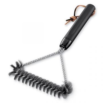 Szczotka trójstronna do czyszczenia rusztu, 30 cm Weber (6494)