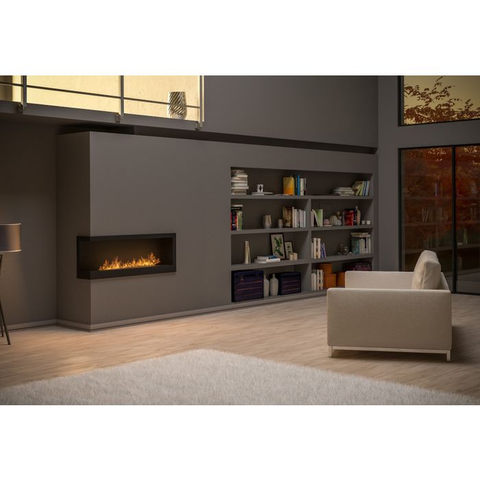 Biokominek narożny Simple Fire CORNER 1200L lewy + szyba EKSPOZYCJA