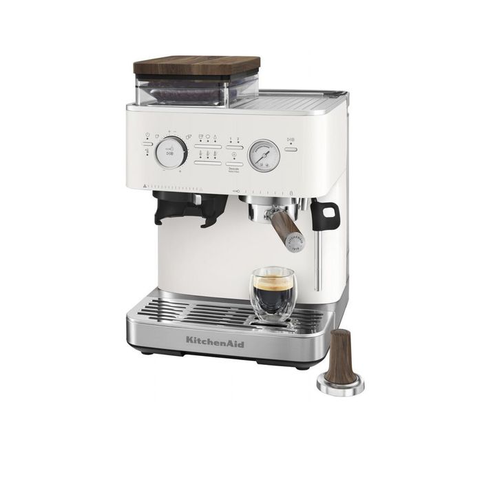 Zestaw z drewna orzechowego do ekspresu półautomatycznego KitchenAid (KESWAS)