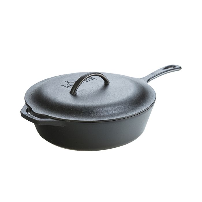 Patelnia żeliwna głęboka z pokrywą 30 cm Lodge Cast Iron (L10CF3)