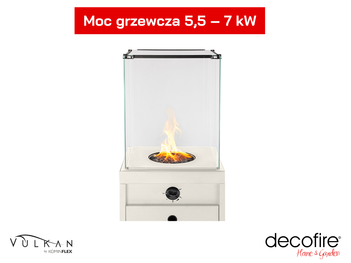 Moc grzewcza 5,5 – 7 kW