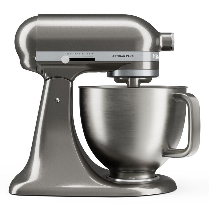 Mikser Artisan Plus 4,7 l z uchylną głowicą Medallion Silver KitchenAid (5KSM50PKVEMS)