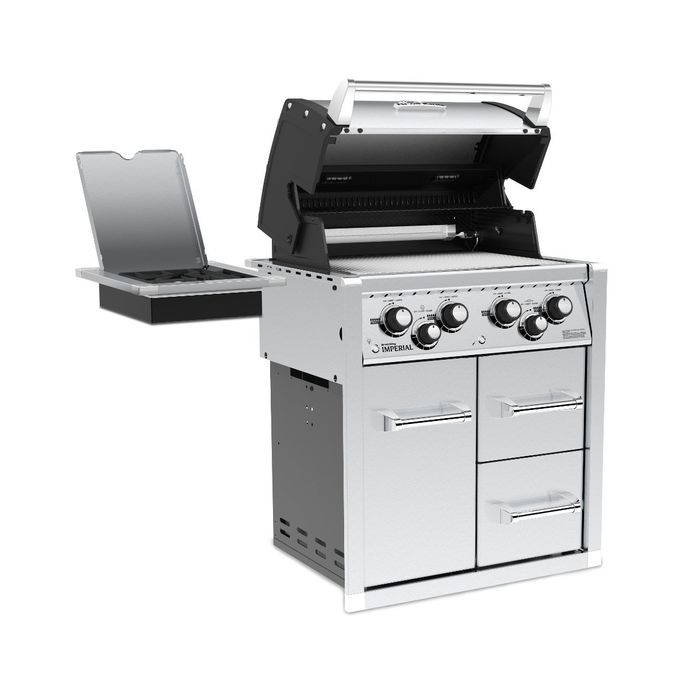 Grill na gaz ziemny Broil King Imperial 490 do zabudowy z szafką (956486PL)