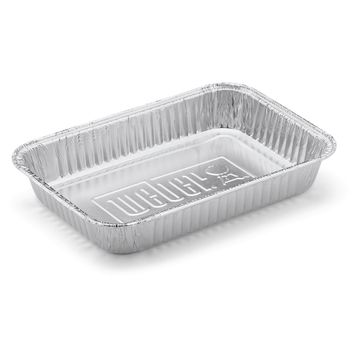 Aluminiowe tacki ociekowe, małe Weber 10 szt. (6415)