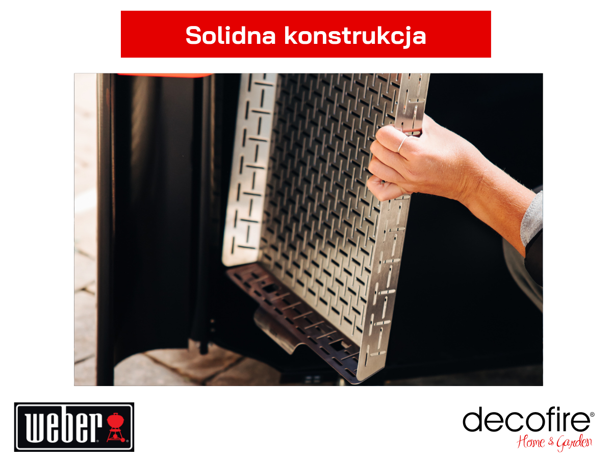Koszyk do pieczenia Weber CRAFTED solidna konstrukcja