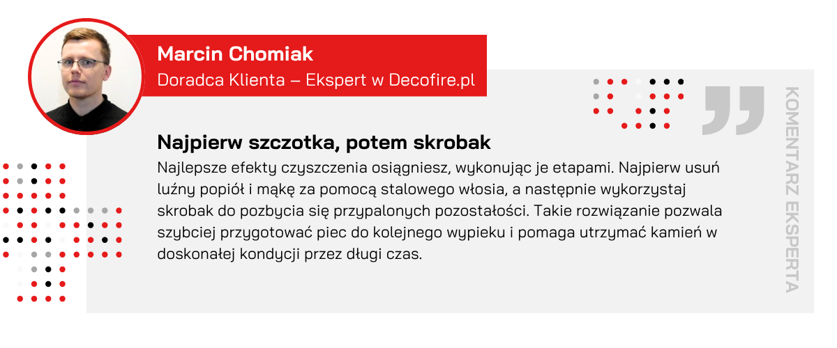 Opinia eksperta o długiej szczotce do czyszczenia pieca do pizzy Ooni Oven Brush Long