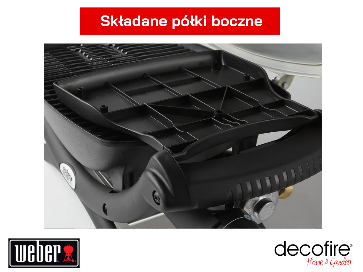 Składane półki boczne