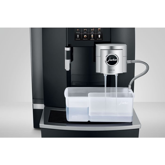 Ekspres do kawy Jura GIGA X8 Aluminium Black (EB) (15566) czyszczenie