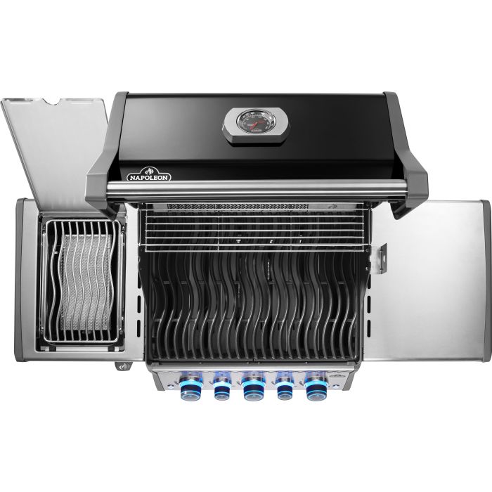 Grill gazowy Napoleon Rogue PRO-S 425 RSIB z palnikami bocznym i tylnym na podczerwień czarny (RPS425RSIBPK-2-PL-R)