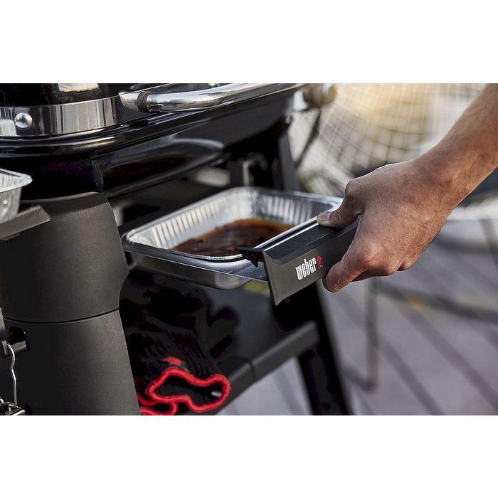 Grill elektryczny Weber Lumin Compact ze stojakiem czarny (91010879)