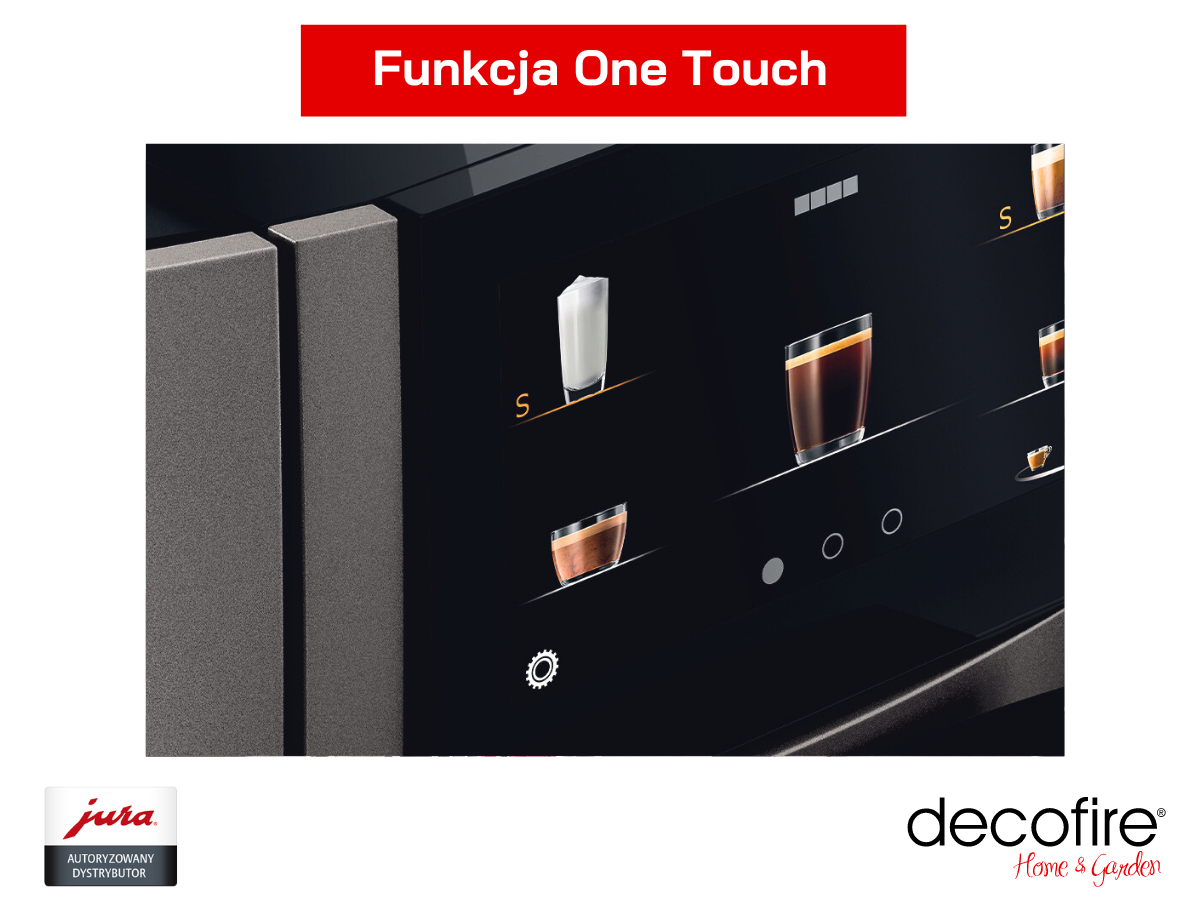 Ekspres J8 (EA) funkcja One Touch