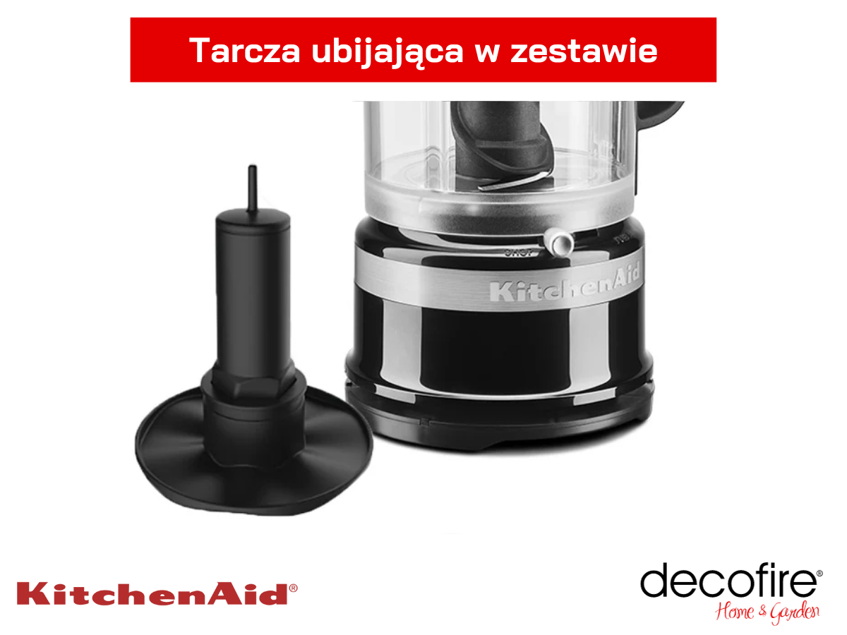Tarcza ubijająca w zestawie z malakserem MINI 1,1 l Onyx Black KitchenAid