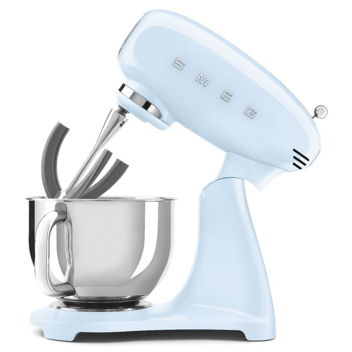 Mikser planetarny 50's style Pastelowy błękit 4,8L Smeg (SMF03PBEU)