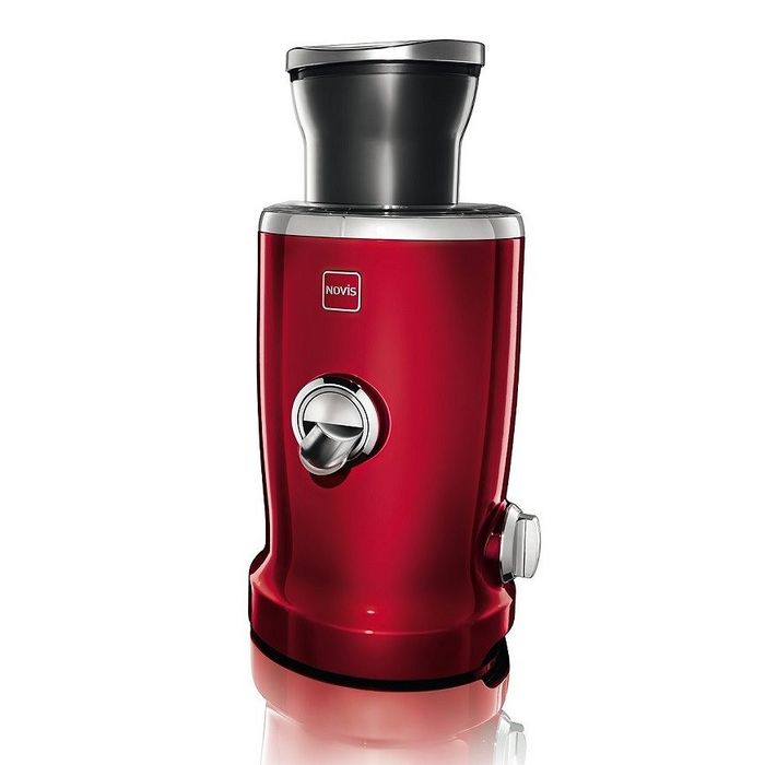 NOVIS - Wyciskarka do soku Vita Juicer - cherry red EXCLUSIVE LINE 2015+ zestaw szklanek o wartości 569 zł za 1 zł