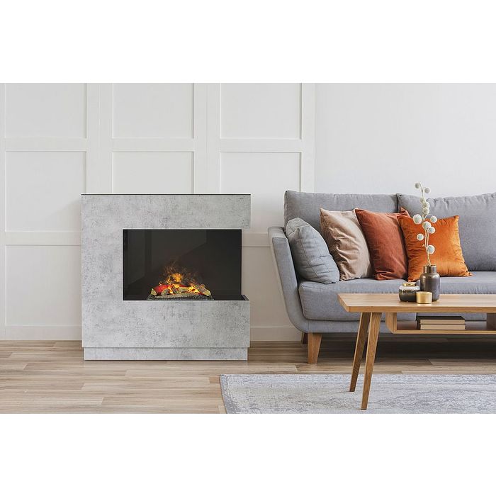 Dimplex kominek elektryczny 3D Zen beton