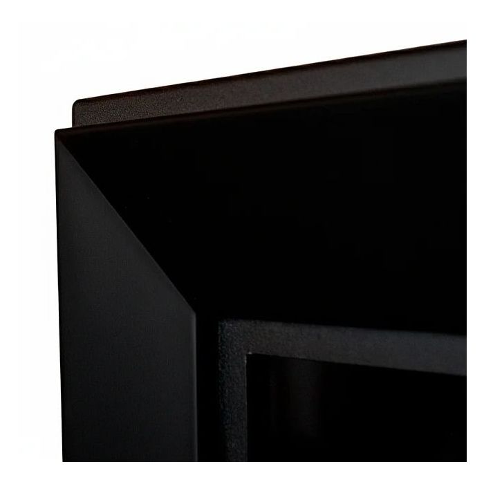 Biokominek Simple Fire FRAME 1200 czarny mat 1200x490 mm