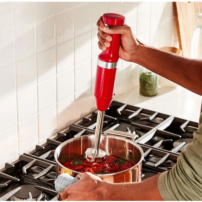 Bezprzewodowy blender ręczny Empire Red KitchenAid (5KHBBV53EER)