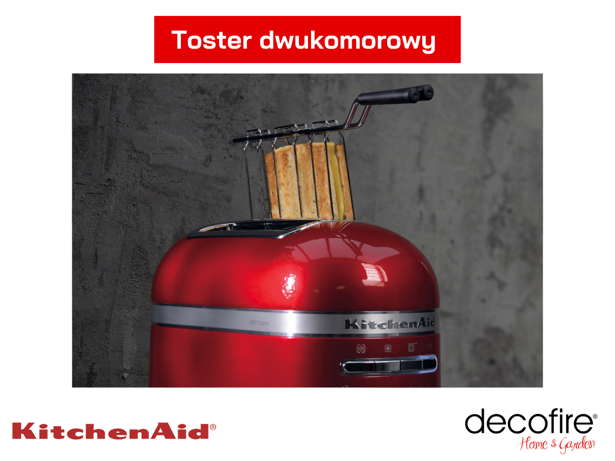 Toster dwukomorowy 2 Artisan Empire Red KitchenAid