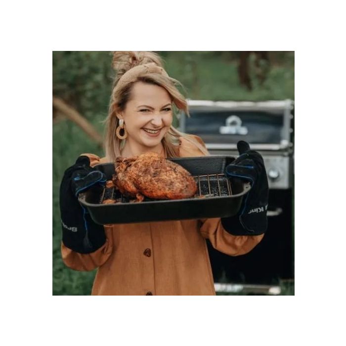 Żeliwna brytfanna z rusztem Broil King (69610)