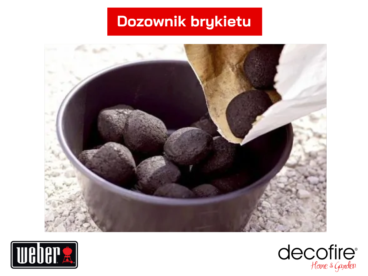 Dozownik brykietu to świetny pomocnik w trakcie grillowania przy użyciu grilla węglowego.