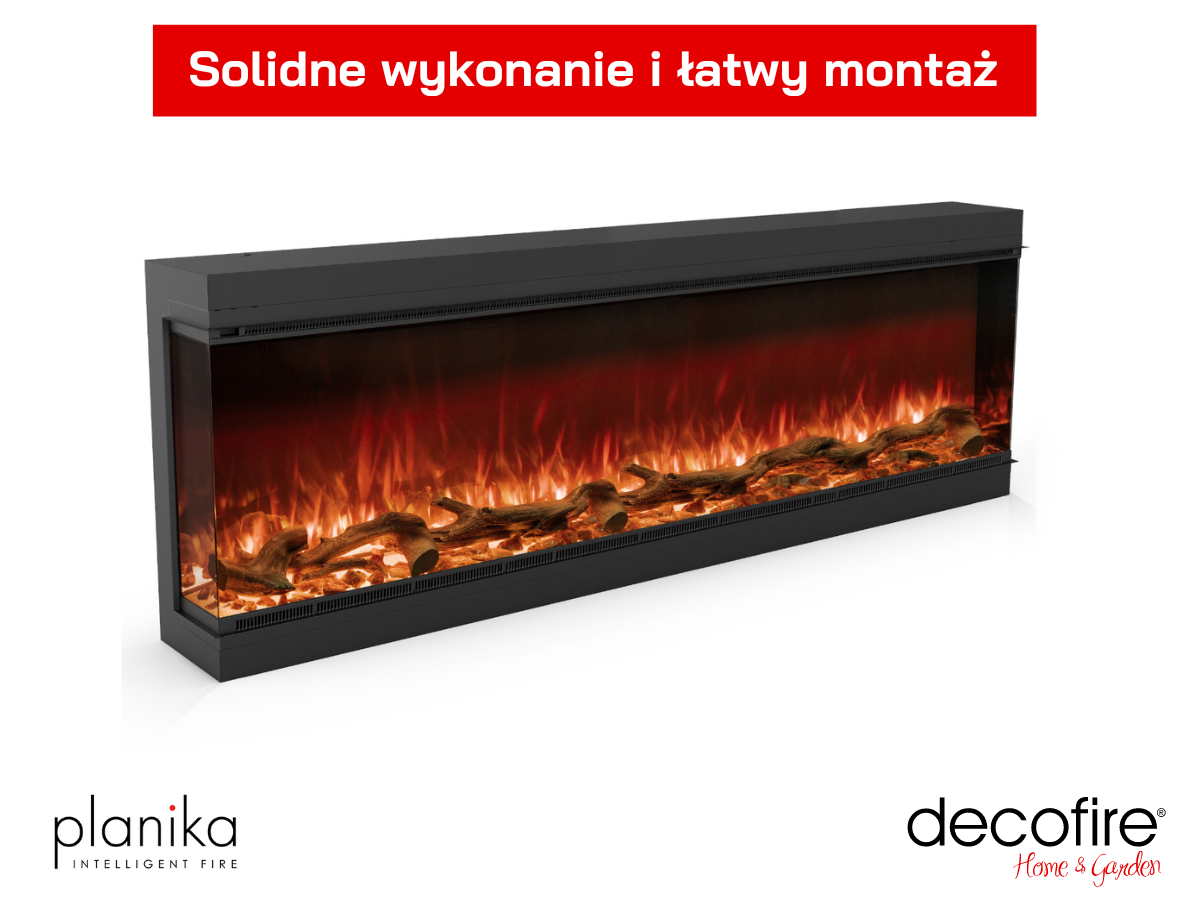 Kominek Astro 1800 Planika wykonanie