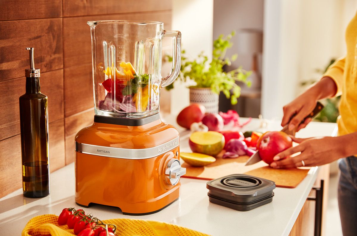 Pomarańcozwy blender kielichowy KitchenAid