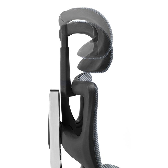 UNIQUE Fotel biurowy ERGOTECH black frame czarny (CM-B137A-4)