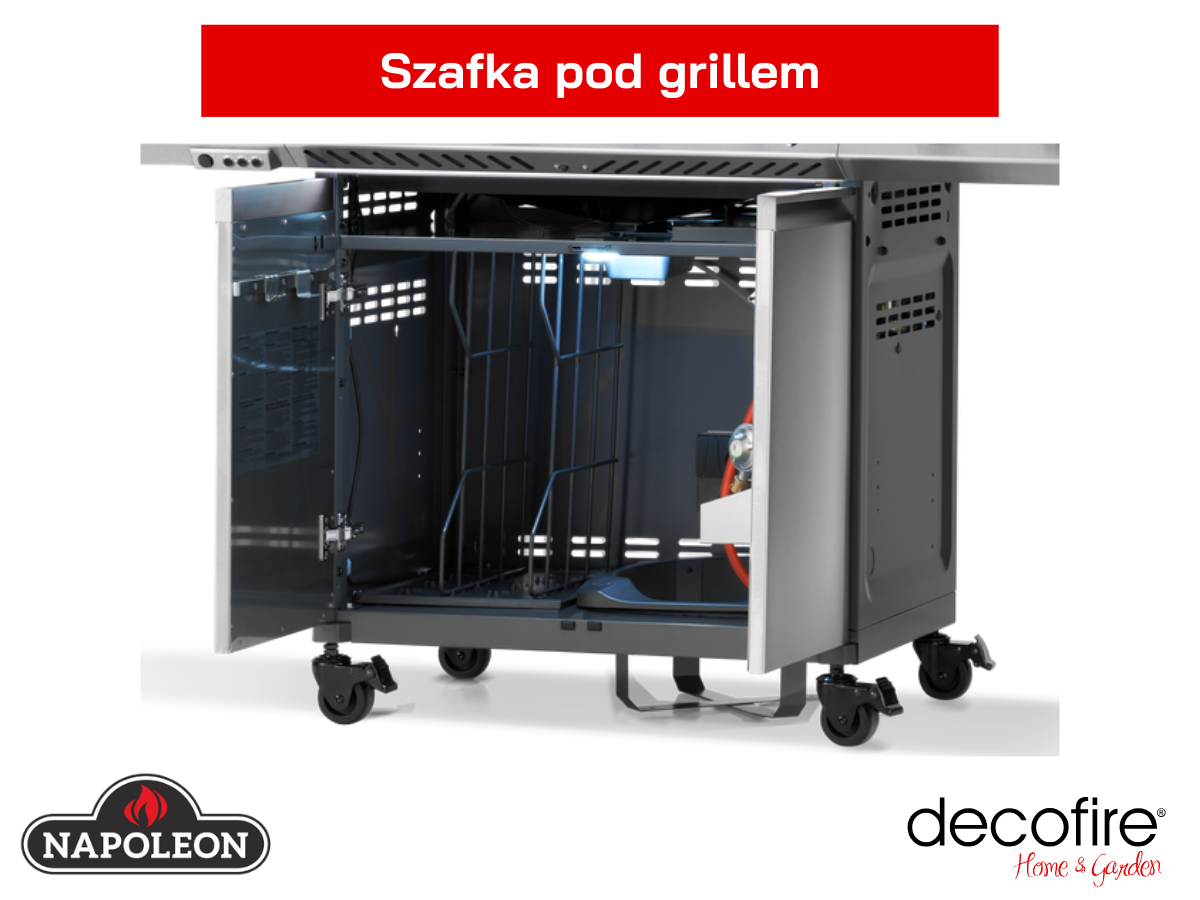 Pojemna szafka na butlę z gazem