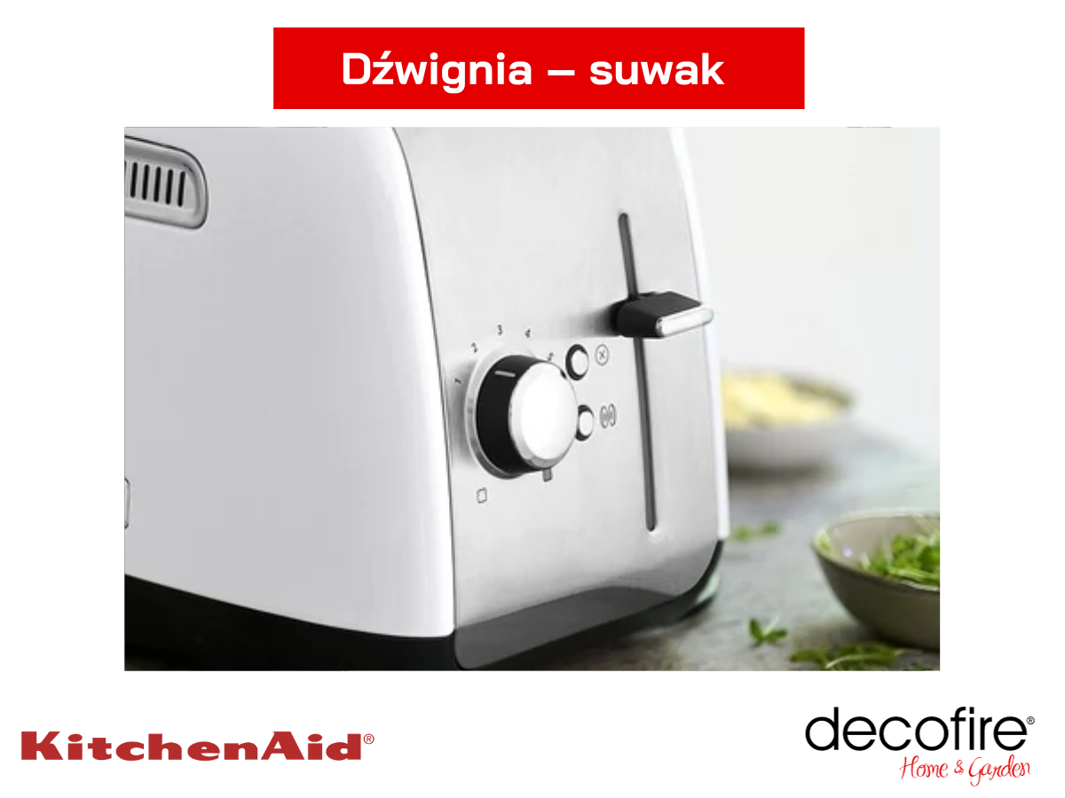 Dźwignia – suwak tostera 2 Classic White KitchenAid