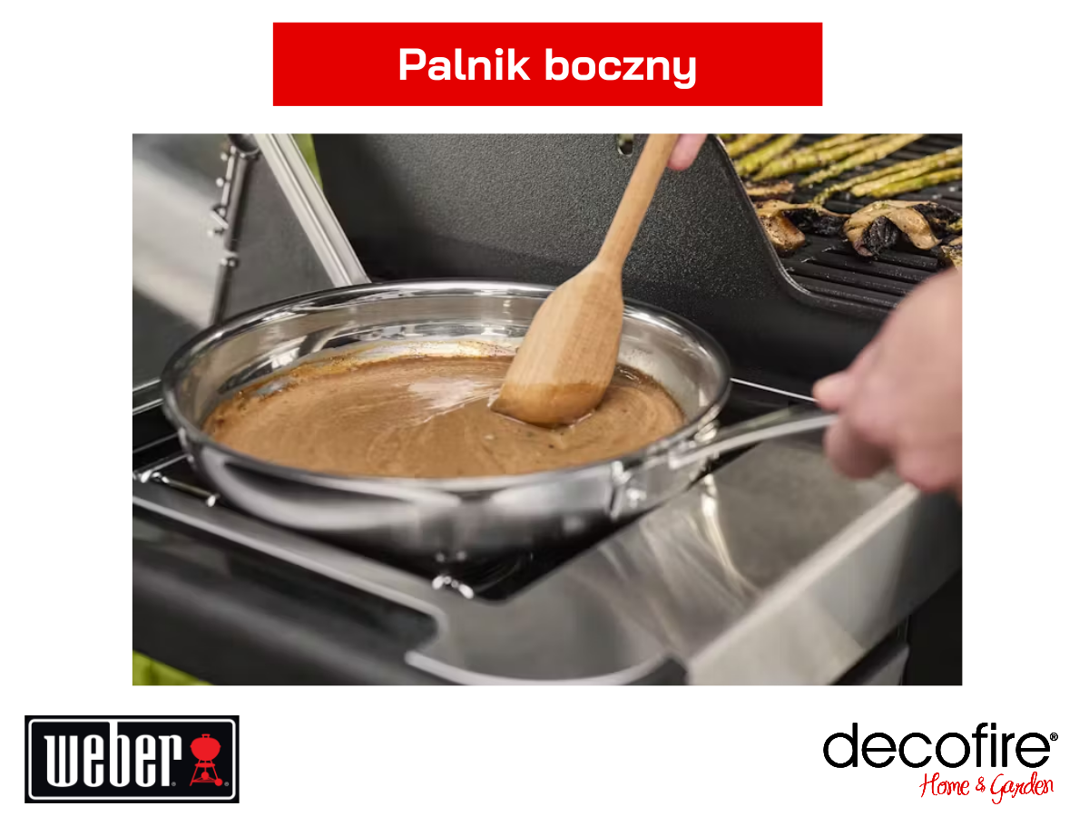 Palnik boczny o mocy 3,52 kW