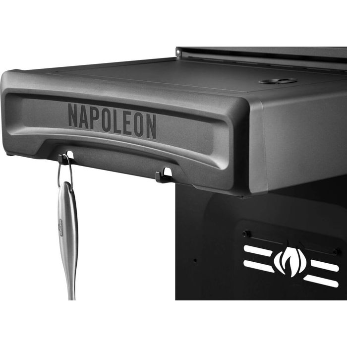 Grill gazowy Napoleon Phantom Rogue PRO Plancha z palnikiem bocznym Sizzle Zone, Czarny Mat (RP30FTSIBPK-PL-PHM)