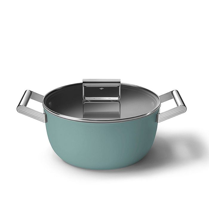 Garnek 24 cm Szmaragdowy Smeg (CSF2412EGM)