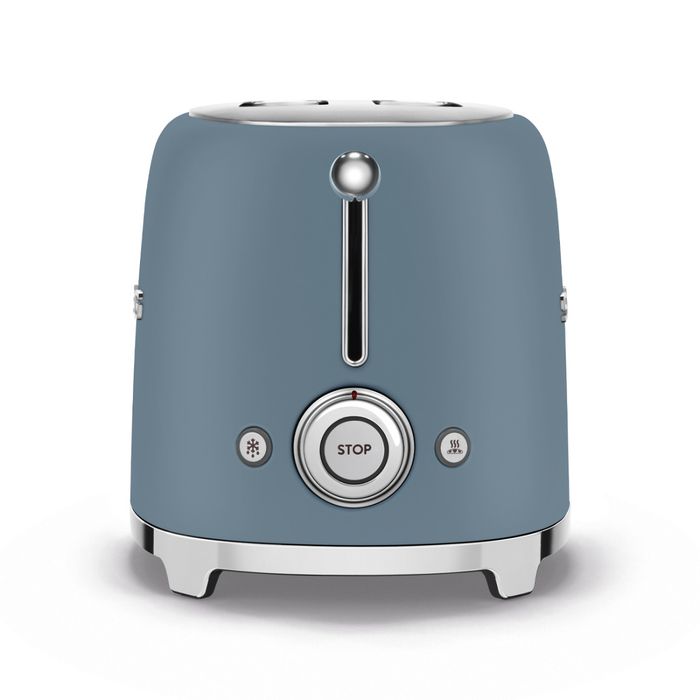 Toster na 2 kromki Smeg Storm Blue mat (TSF01SBMEU)