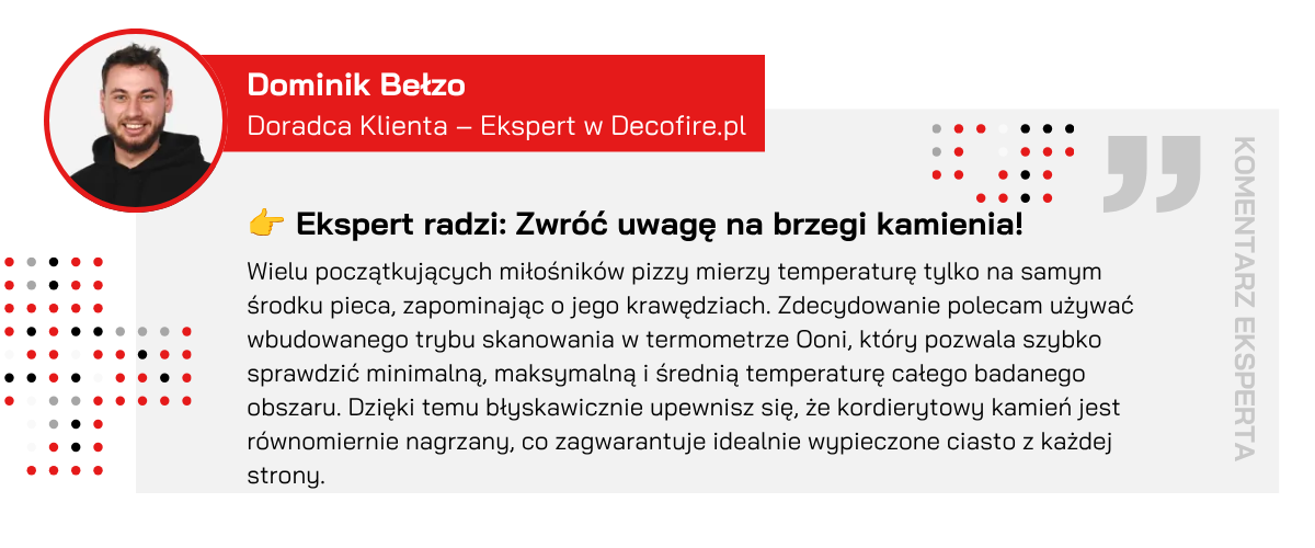 Wskazówka eksperta o pieczeniu pizzy